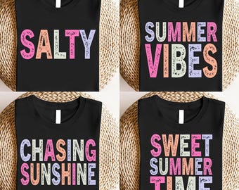 Sol PNG Paquete de vida en la playa PNG Verano PNG Diseño de camiseta de verano de moda neón Playa desgastada PNG Lago Piscina Río PNG Sol