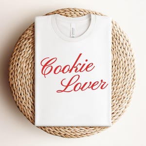 Cookie Lover Tshirt, Gift For Baking Lover, Bakery Shirt, Pastry Chef T-Shirt, Cute Foodie Tee, Baking Gift For Mom Friend, Baker Gift