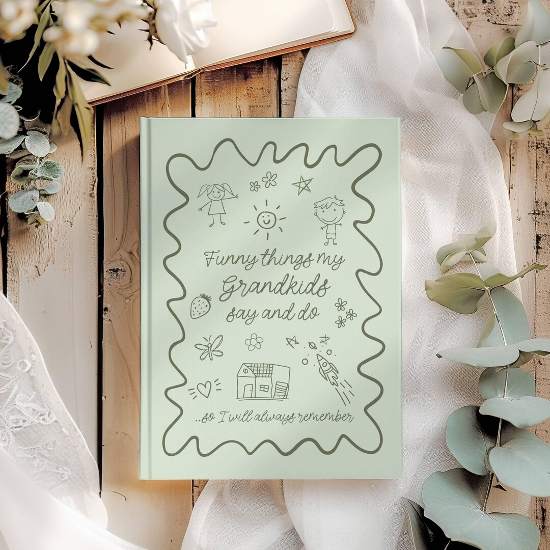 Grandparent Journal Gift for Grandma Gift From Grandkids Mothers Day