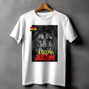 Lion Of Judah T-Shirt White