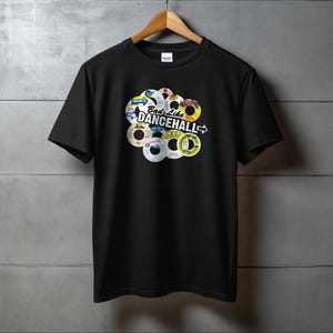 90s Dancehall T-shirt Black / White