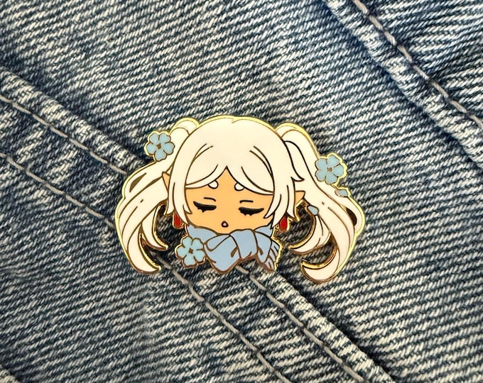 Frieren Enamel Pin: Gold Plated Anime Pin - Beyond Journeys End