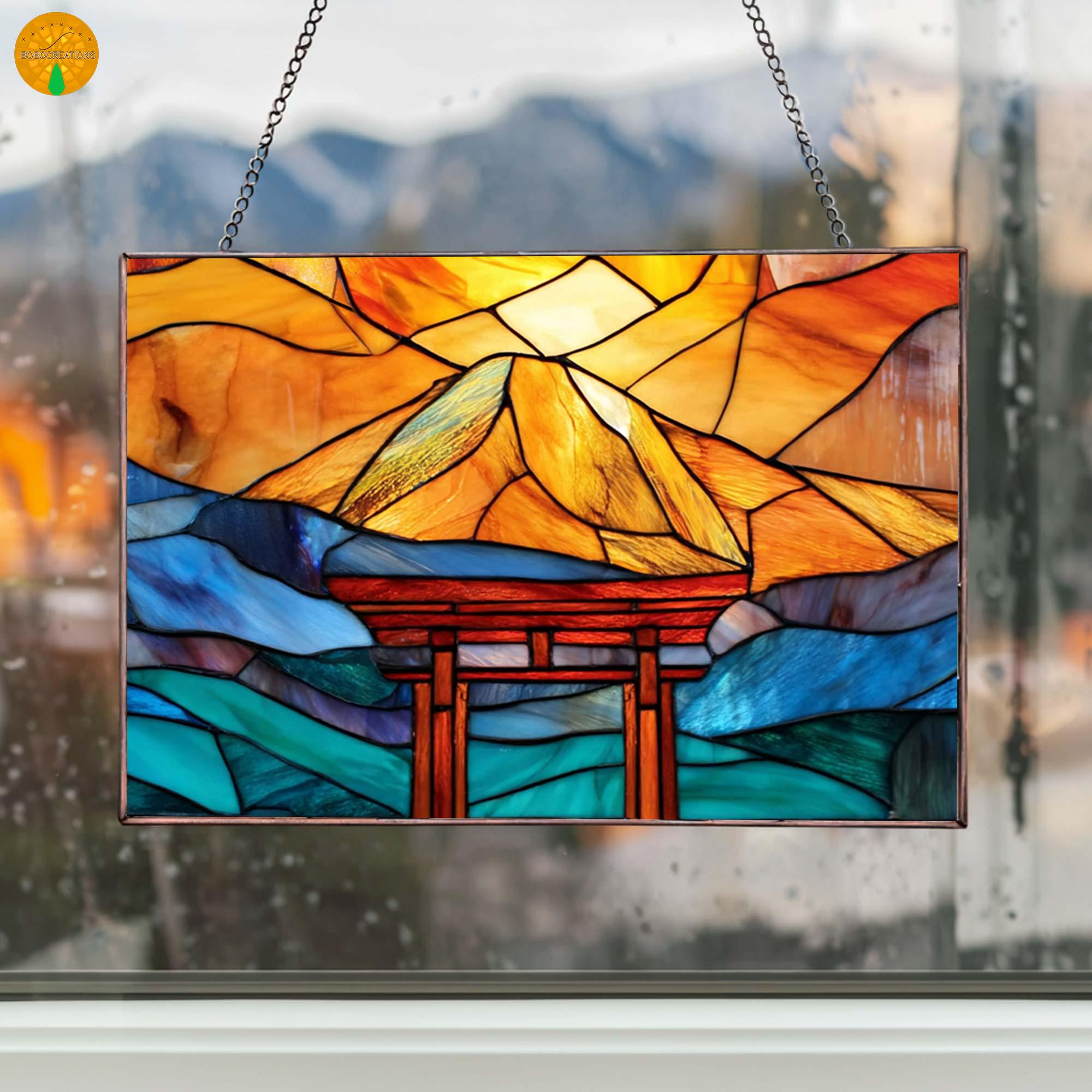 Fuji Stained Glass - Etsy