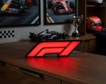 F1 LED Lamp -inspired – Decorative Desk or Wall Light