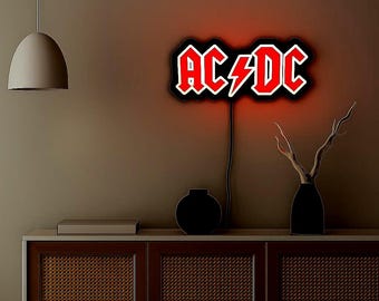 AC/DC LED Lamp – for true rock fans!