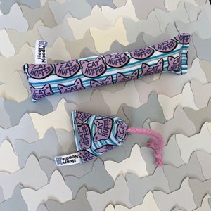 Cat Huffer - Organic Cat Toys - Walnuthead Chunk & Kicker