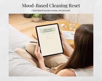 Mood Based Cleaning Reset Plan for Low Energy Days (PDF Download)
