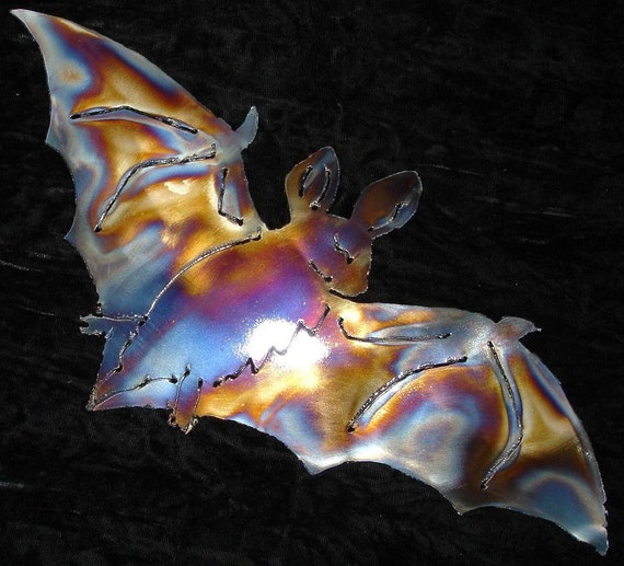 BAT Halloween House Home Metal Wall Art Decor Vampire Batman Etsy BAT Halloween House Home Metal Wall Art Decor Vampire Batman Etsy