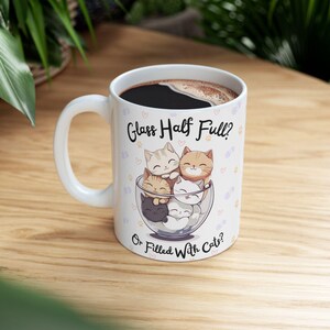 Personalisiertes Tassendesign für Freunde, Familie und Paare Süße Katzen Kaffeetasse als 0.33L und 0.44L PNG Direkter Download