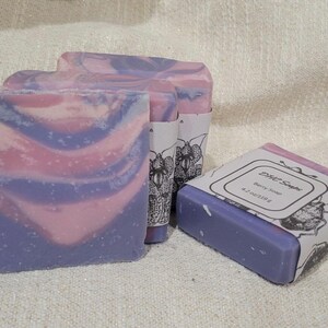 Handmade Berry cold process soap