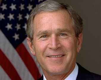 George W. Bush image 8 1/2 x 11 8 x 10 image