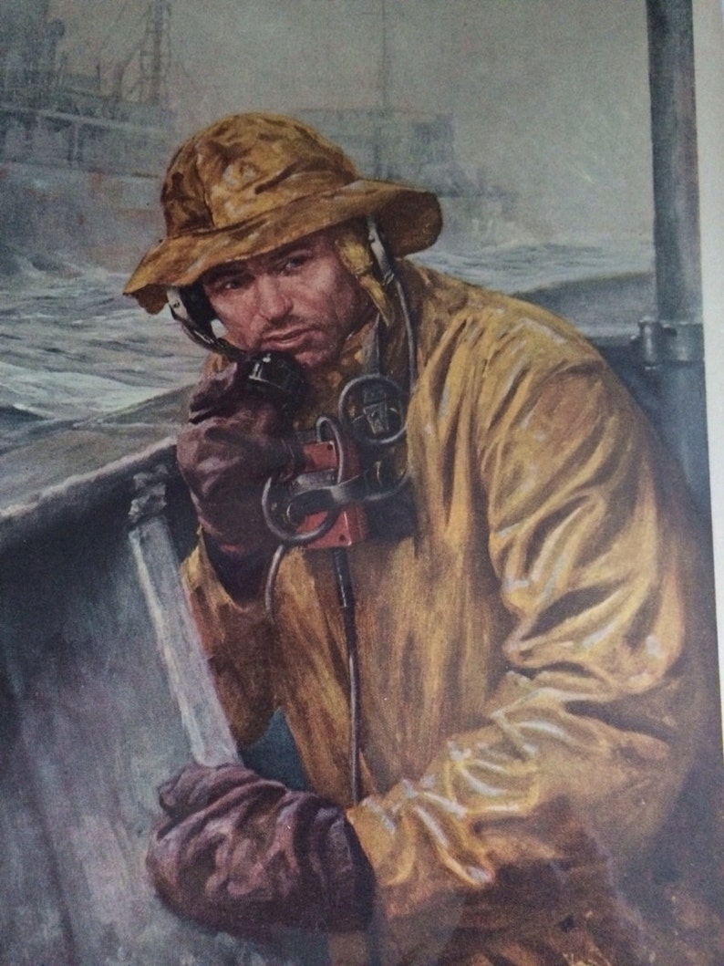 Western Electric WWII .paul Rubut Artist Military Ad 1944 - Etsy