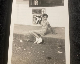 7up nehi signage vintage photo 4 1/2 x 2 1/2. Original