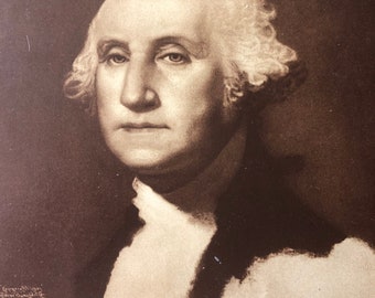George Washington image 8 x 10 reproduction print