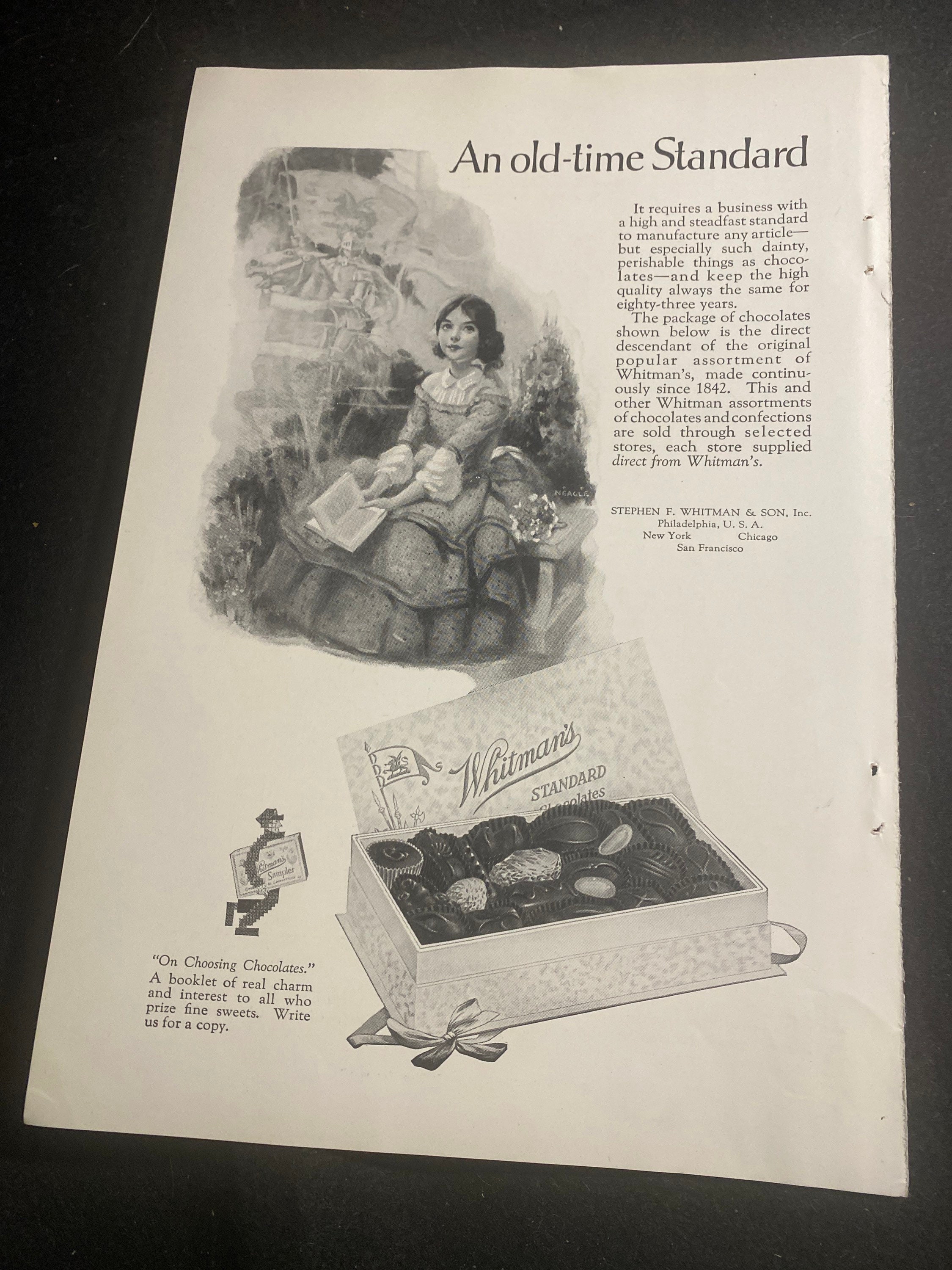 1948 Brach's Royal Anne Cherry Magazine Ad 