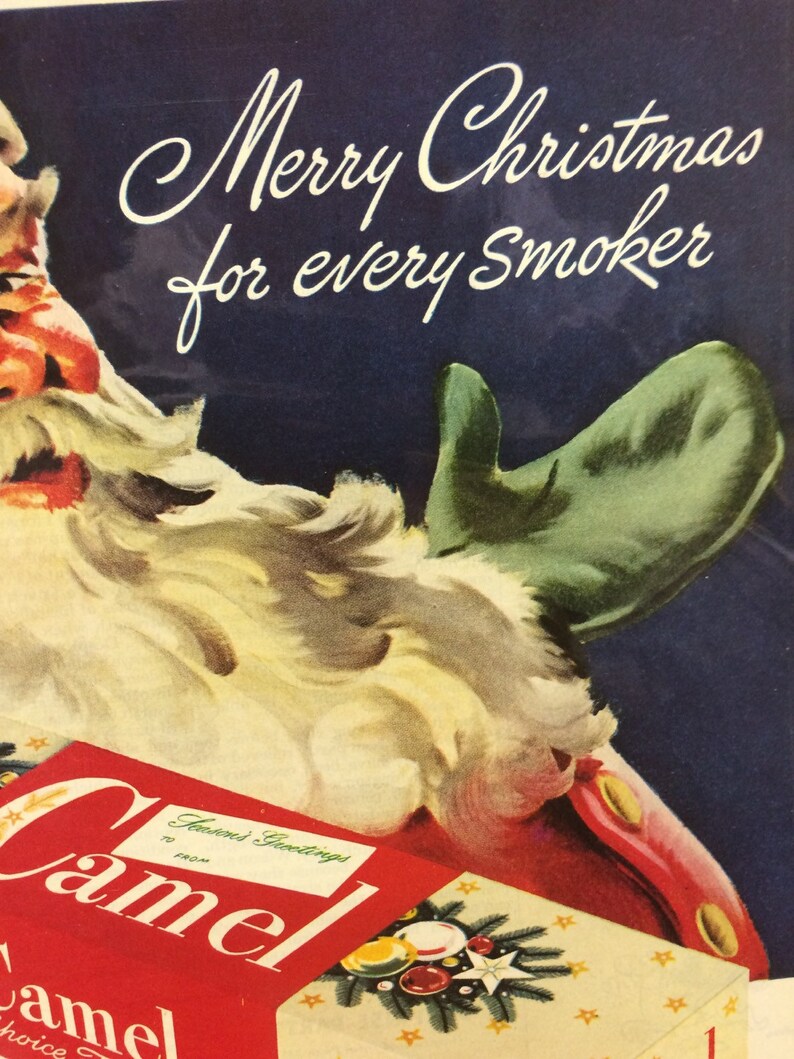 Camel cigarettes ad prince albert in a can pront ad circa ...