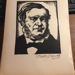 Antonin Dvorak Vintage Book Page Art Print (7.5x10)