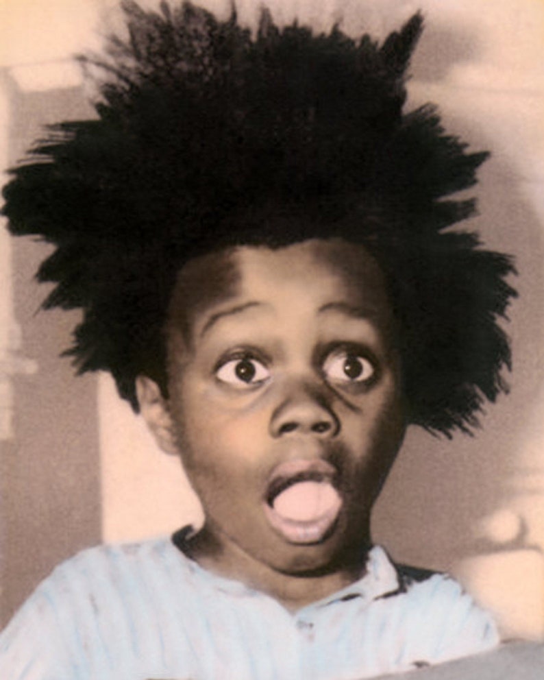 Buckwheat Our Gang vintage image Black Americana image 1