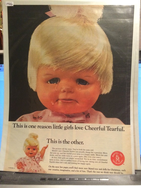 mattel cheerful tearful doll