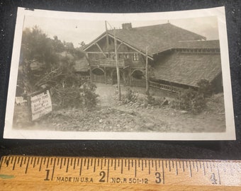 Buffalo Bill Museum circa 1922 original photo