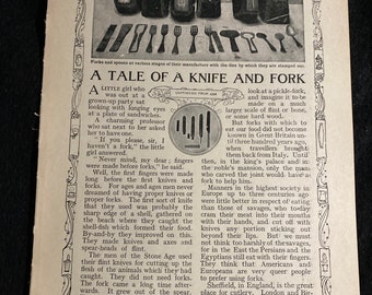 Article spoons and forks knifes manufacturing book pages history
