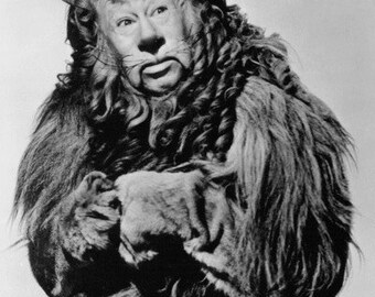 Bert Lahr The Wizard of Oz vintage image The Cowardly Lion