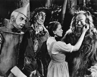 The Wizard of Oz vintage image The Cowardly Lion Tin Man Scarecrow Dorothy