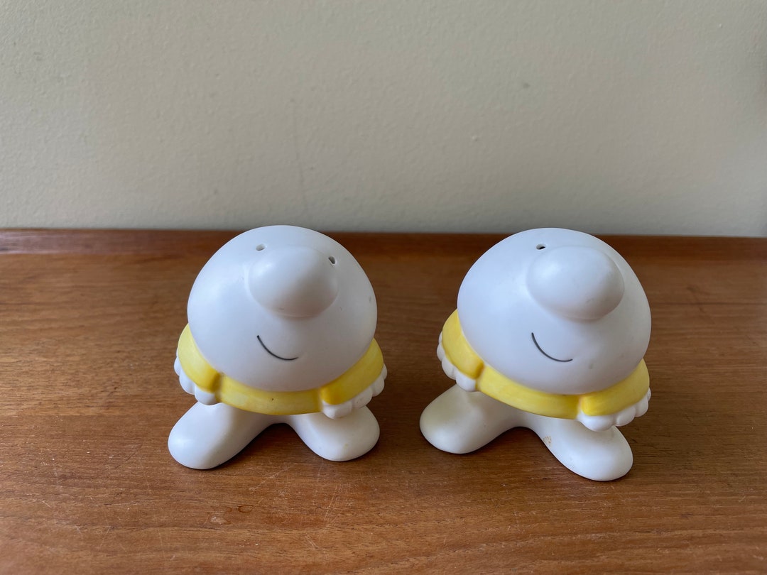 Ziggy Salt & Pepper Shakers 80s Cartoon Comic Character Etsy