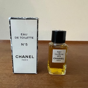 Vintage Chanel No. 5 Eau de Toilette, with Original Box, Authentic