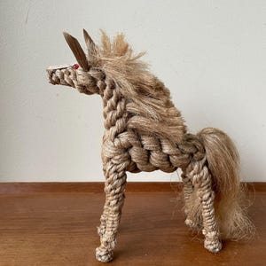 Vintage Rope Horse Figurine by Kay Bojesen Jorgen Bloch