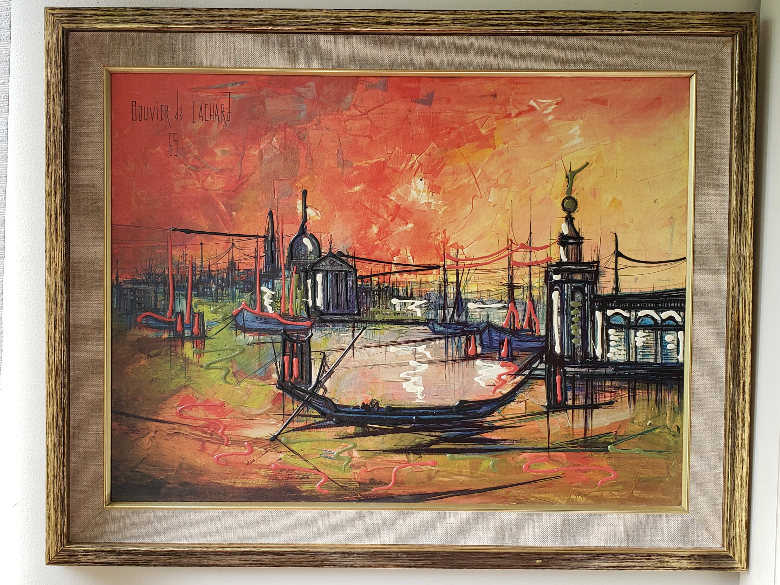 bouvier de cachard 64 絵画P10