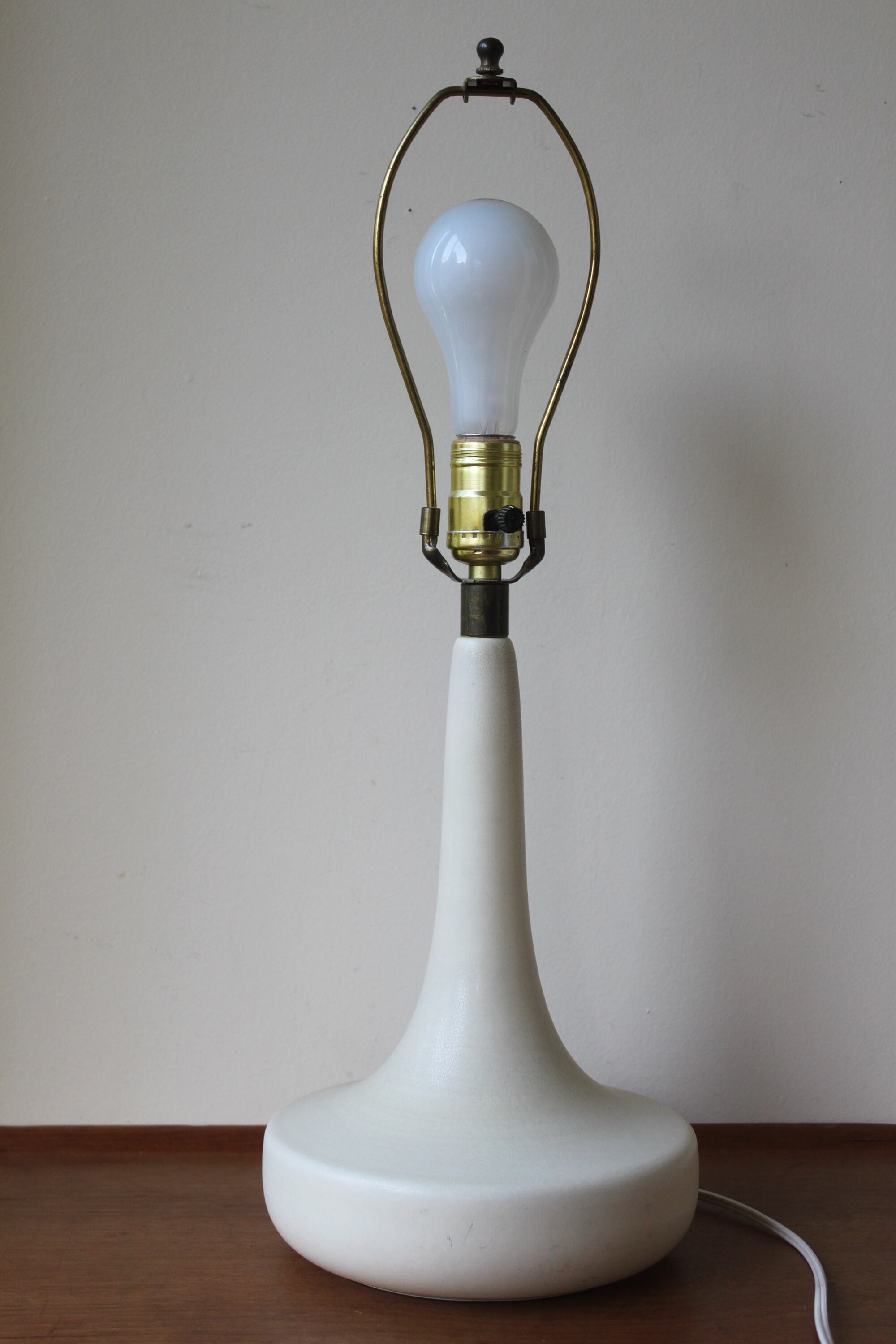 Vintage Lotte Table Lamp White Lotte and Gunnar Bostlund Etsy