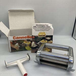 Vintage Marcato &#39;Cannelloni&#39;-hulpstuk voor het maken van verse pasta - Made in Italy