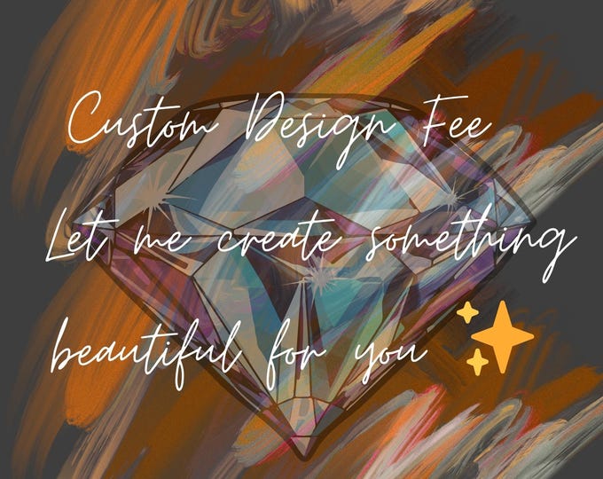 Custom Design Fee – Blessed & Charmed Co. Add-On | Design It for Me | Custom Charm Bracelet