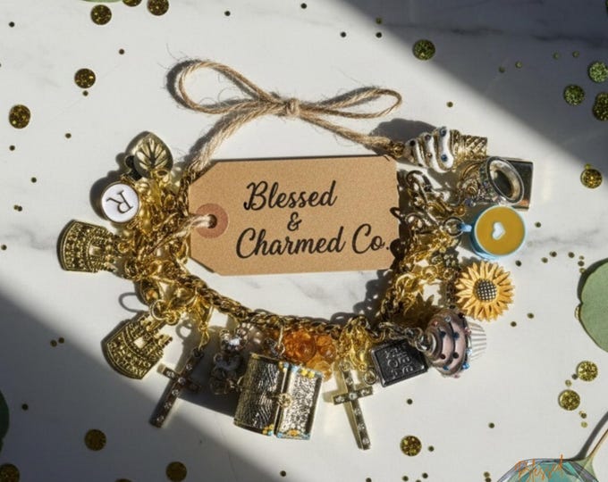 Custom Charm Bracelet – Personalized Jewelry Gift