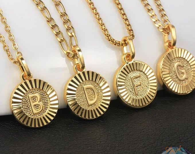 Unique Initial Letter A to Z Pendant Stainless Steel Chain Blessed & Charmed Co.