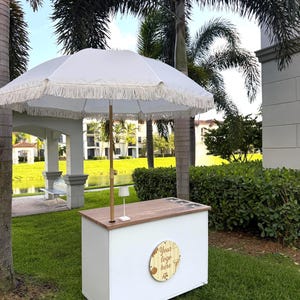 Custom Mobile Event Cart – Foldable Serving Station for Catering, Charcuterie, Bar or Market Display – Handmade Modular Cart.