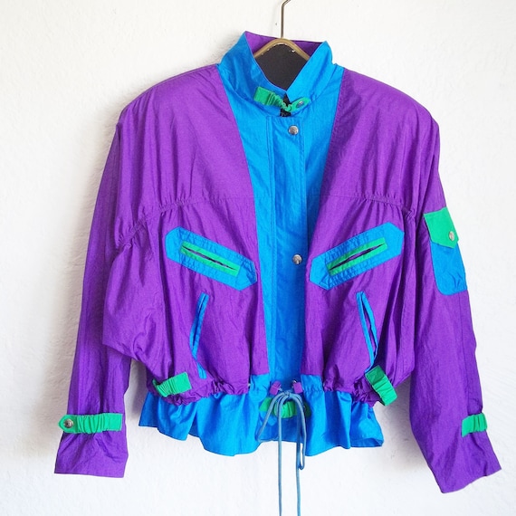 Vintage 90s Andy Johns Oversized Electric Windbrea