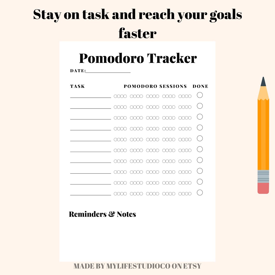 Pomodoro Tracker, Focus Timer, Productivity Planner, Time Management ...