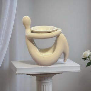 Eco Ceramic Wax Melter Set: Soy Wax Melts & Tealight