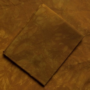 Golden Brown Hand-Dyed Quilting Cotton Fat Quarter