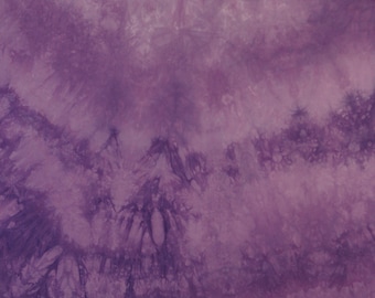 Grape Purple Hand Dyed Quilting Cotton Fat Quarter