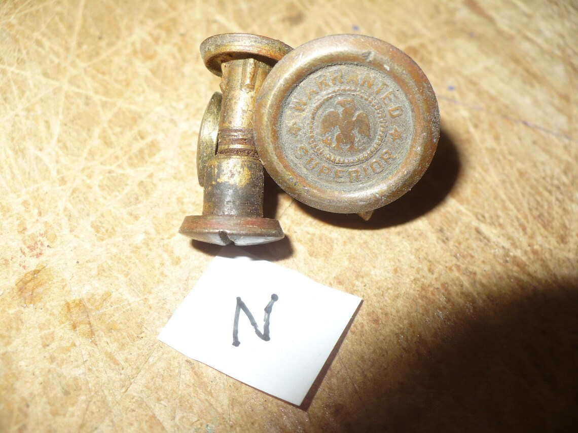 Vintage Warranted Superior Hand Saw Medallion & Bolts Etsy