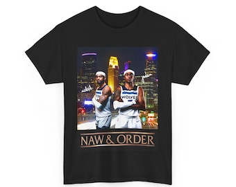 NAW & Order - Minnesota Basketball Graphic Tee Shirt