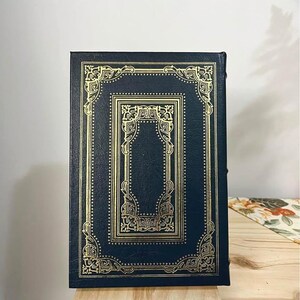 Vintage hardcover boek &#39;&#39;The House of Mirth&#39;&#39; Eaton Press, 1994, leren verzamelboek