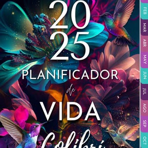 Digital Planner 2025, Hyperlinked Planner, GoodNotes Planner 2025 for iPad and Android, Digital Agenda 2025 in Spanish.