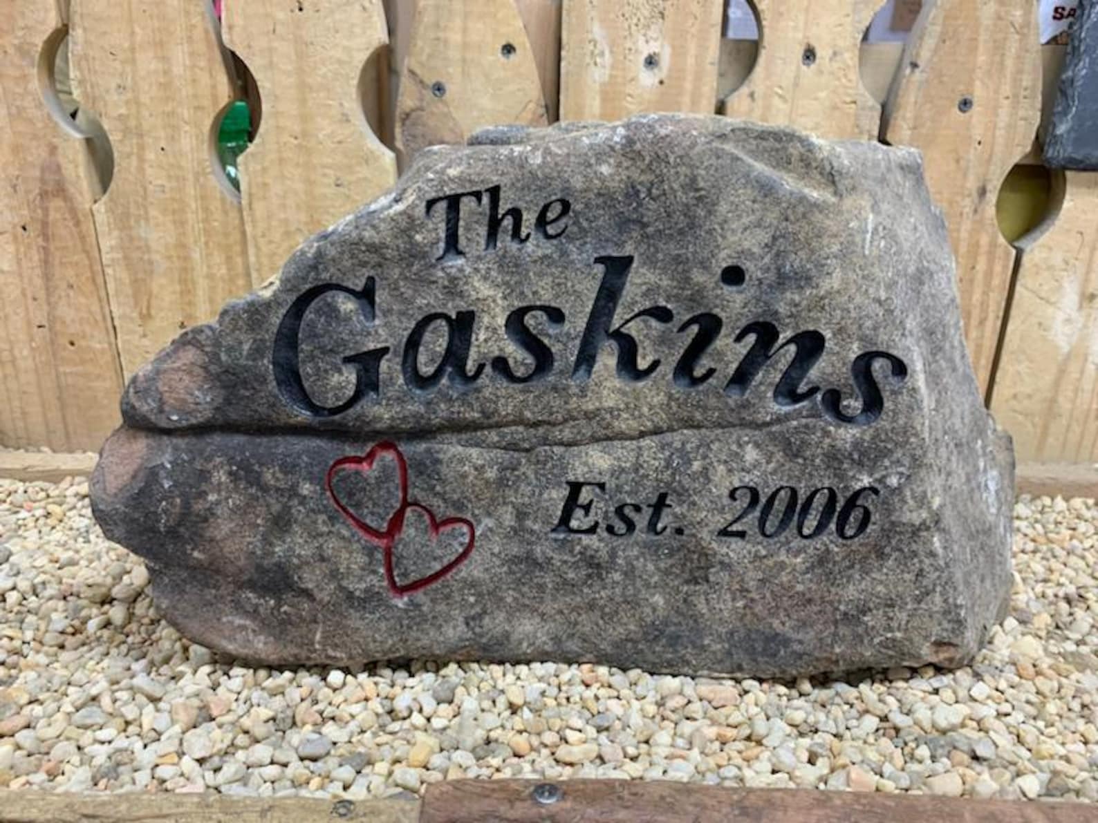 Custom Hand Carved Mountain Stone - Etsy