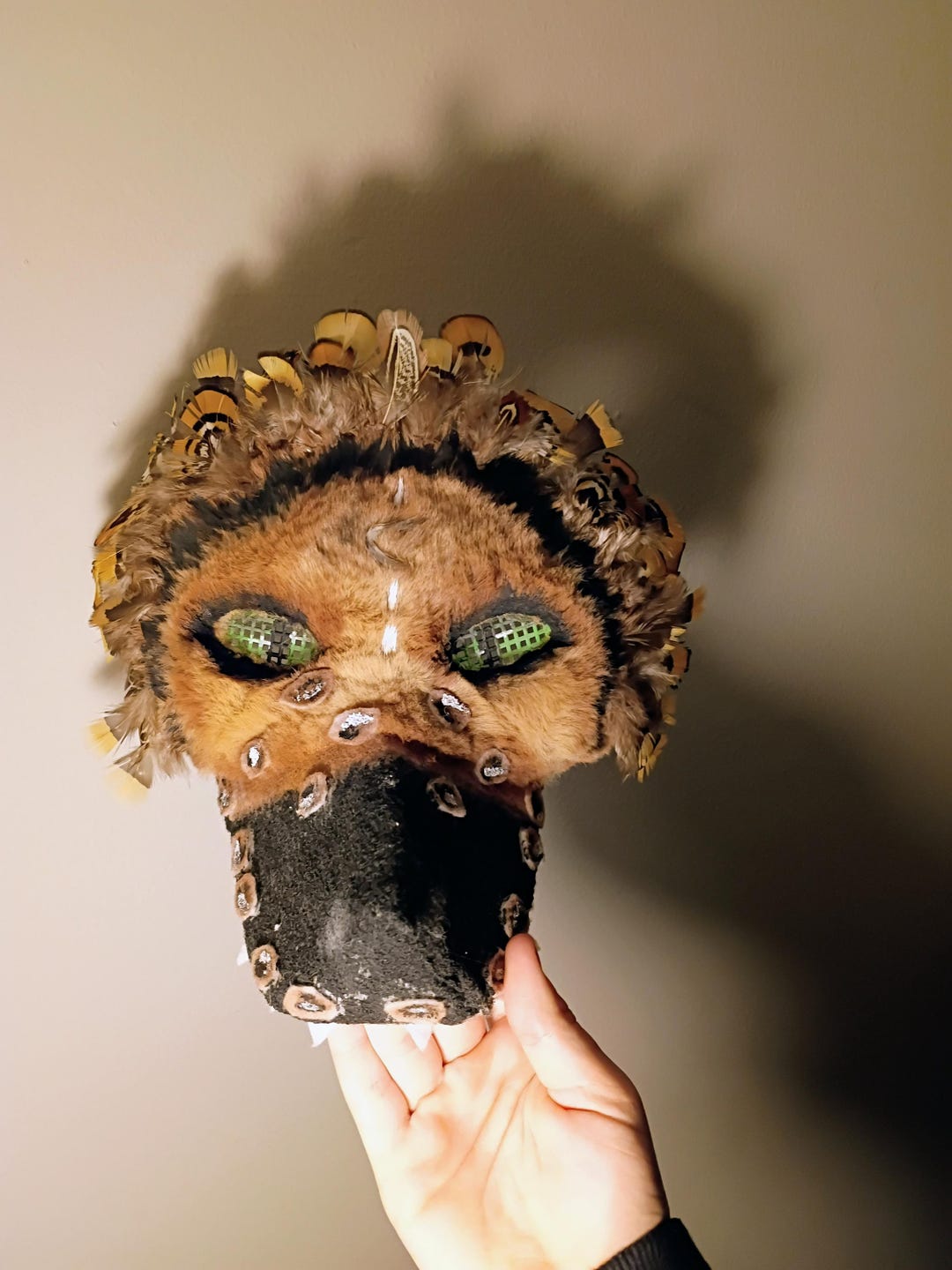 Raptor Therian Mask - Etsy