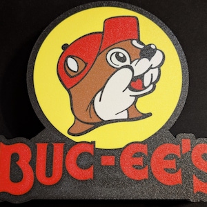 Gas Station Beaver LED Lightbox - 3D Printed Night Light / Desk Lamp image 3