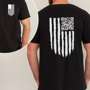 Trump Dance QR Code Comfort Colors Shirt - Dancing Prank - 4th of July Tshirt - President Tee - Gift For Him